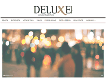 Tablet Screenshot of deluxe-magazine.com.ar